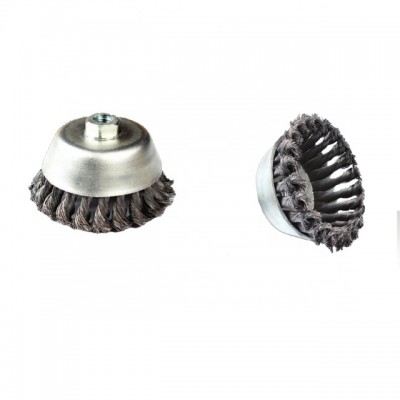 Knotted Twist Bowl Wire Brush Wire Wheel